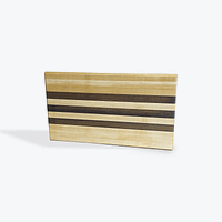 14c848ab-b15a-4279-9f53-397baead5ac2 Edge Grain Hardwood Cutting Board β 15.5β x 9β x 1.5β (Maple & Peruvian Walnut)