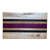 1 Edge Grain Hardwood Cutting Board β 16.5β x 10β x 1.25β (Cherry, Maple, Walnut, Purpleheart)