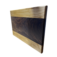 4 Hardwood Cutting Board – Cherry & Figured Walnut (15″ × 10″ × 0.75″)