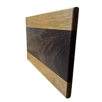 5 Hardwood Cutting Board – Cherry & Figured Walnut (15″ × 10″ × 0.75″)