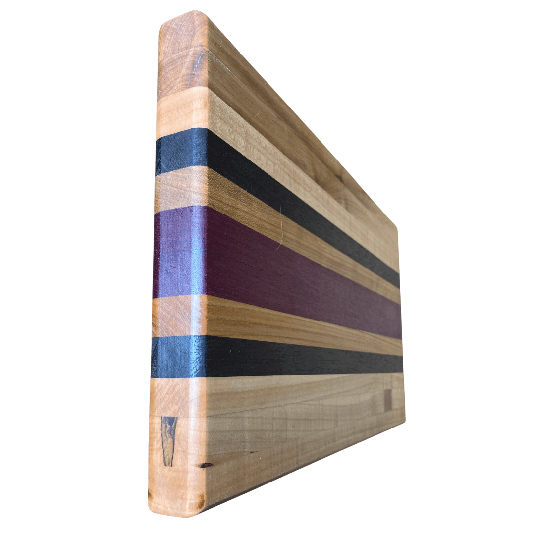 Edge Grain Hardwood Cutting Board β 16.5β x 10β x 1.25β (Cherry, Maple, Walnut, Purpleheart) - Image 5