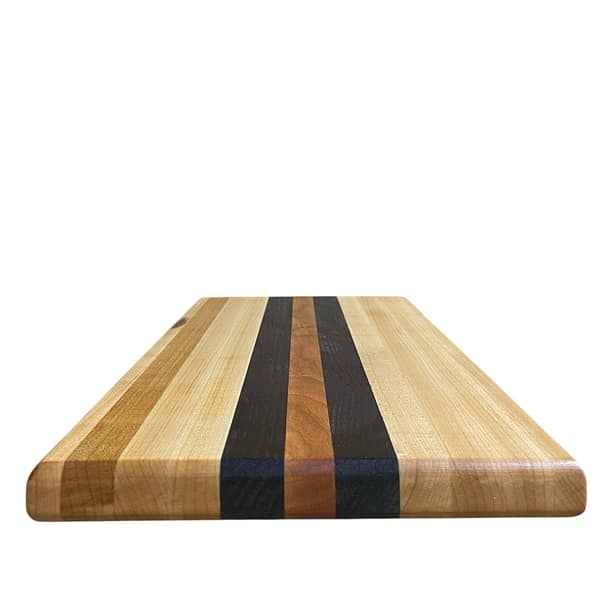 photoroom_20250124_212950-3 Edge Grain Hardwood Cutting Board β 15β x 8β x 1β (Maple, Cherry, Peruvian Walnut)