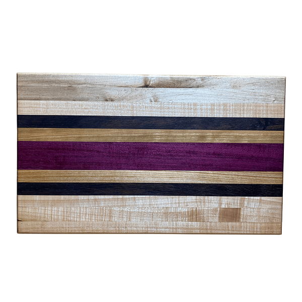 1 Edge Grain Hardwood Cutting Board β 16.5β x 10β x 1.25β (Cherry, Maple, Walnut, Purpleheart)