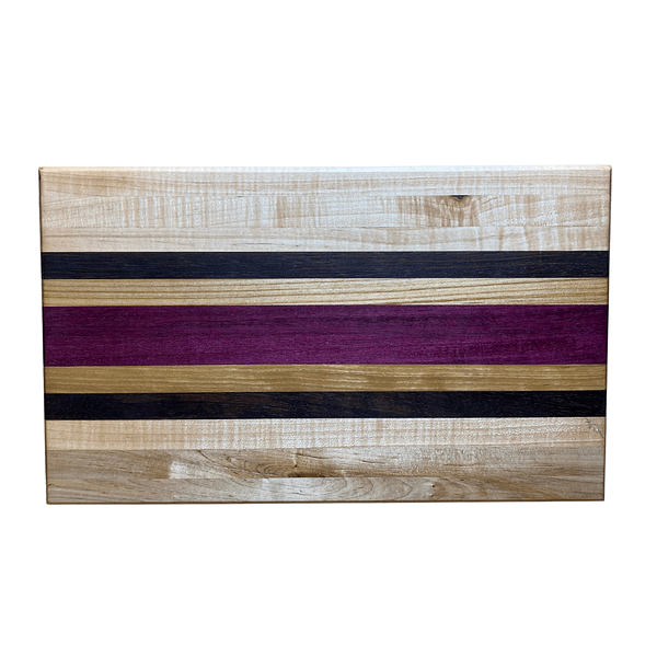 2 Edge Grain Hardwood Cutting Board β 16.5β x 10β x 1.25β (Cherry, Maple, Walnut, Purpleheart)