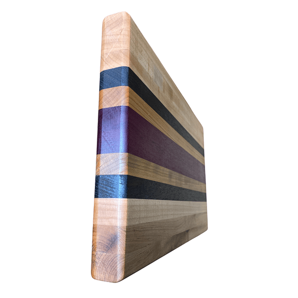 3 Edge Grain Hardwood Cutting Board β 16.5β x 10β x 1.25β (Cherry, Maple, Walnut, Purpleheart)