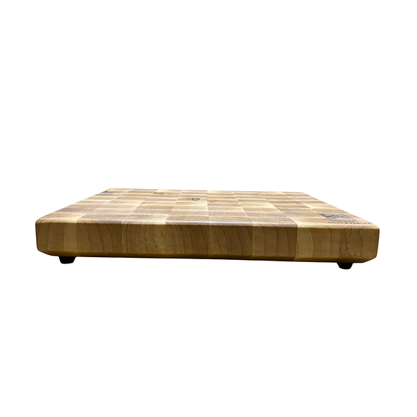 5 End Grain Hardwood Cutting Board – Curly Ambrosia Maple (11″ × 8″ × 1.5″)